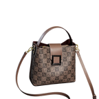 High-end light luxury women's bag 2022 new printed bucket bag, versatile and fashionable women's portable shoulder bag bags