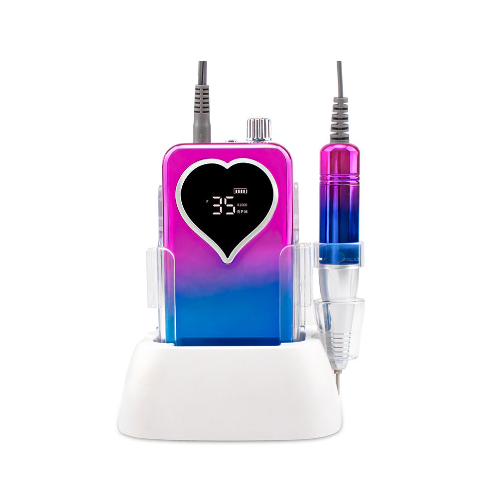 Simei bulk customized logo professional manicure portable battery-powered nail polish nail salon dedicated electric nail polish remover