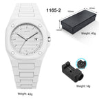 Women's Large Dial Watch - Plastic Strap