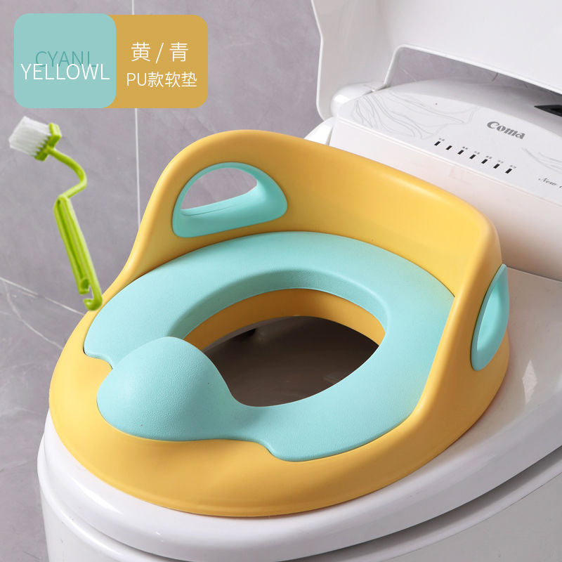 Children's toilet seat baby toilet seat children boys and girls enlarged toilet cushion infant toilet seat