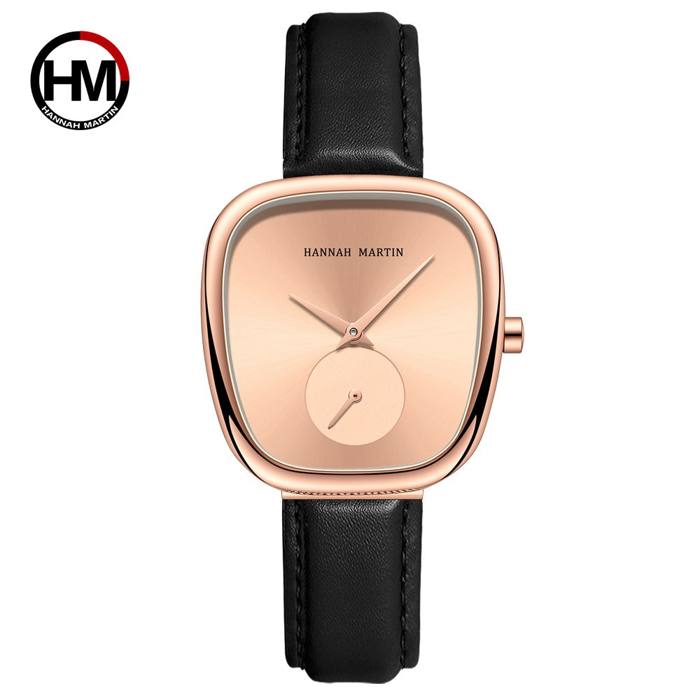 Women's Steel Barrel Dial Quartz Watch - Two-Hand