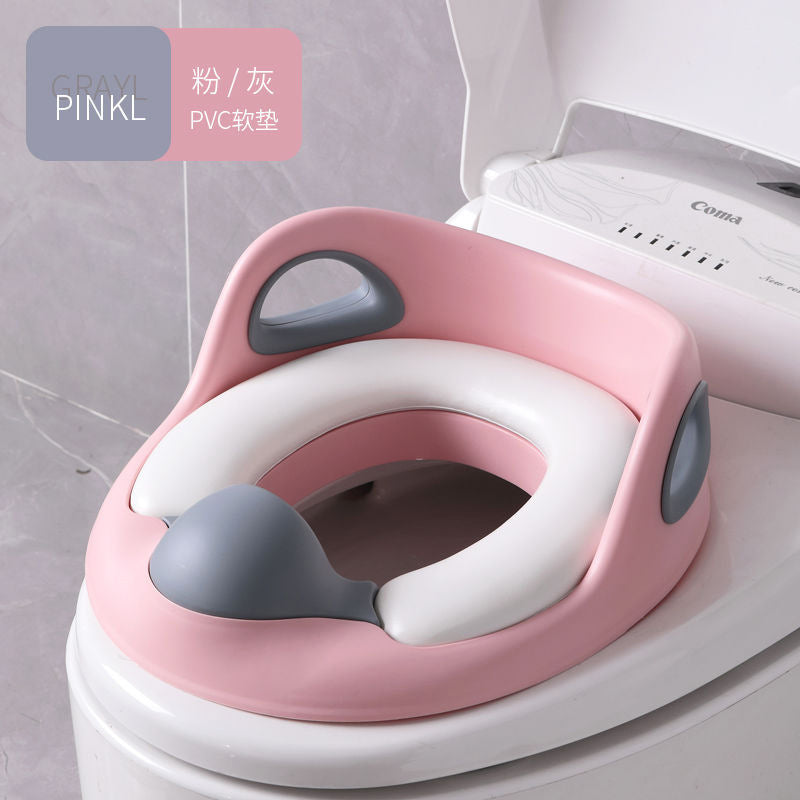 Children's toilet seat baby toilet seat children boys and girls enlarged toilet cushion infant toilet seat