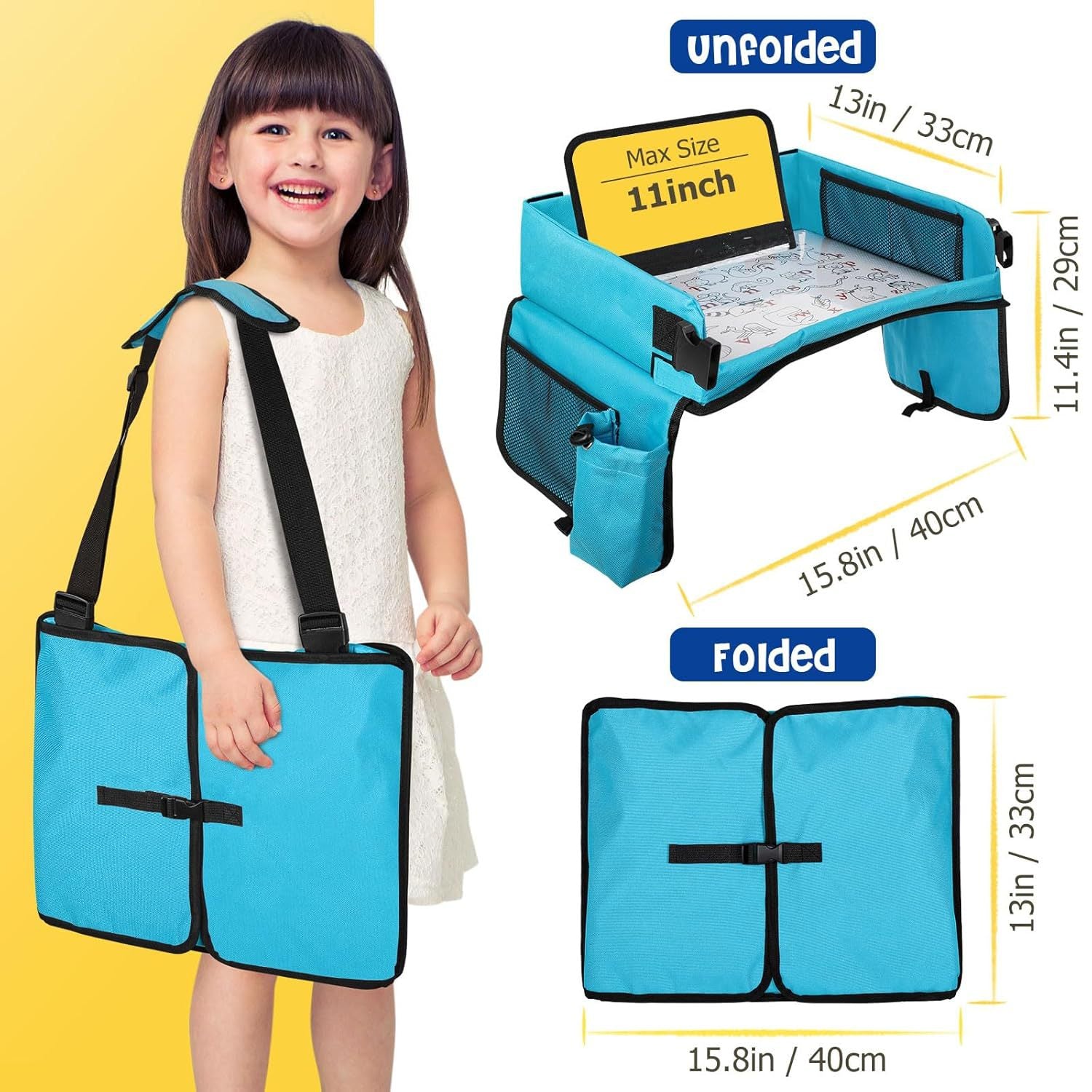 Amazon Bestseller: Travel Car Tray for Kids, Car Seat Storage Tray, Kids Toy Tray