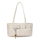 Niche high-end commuter shoulder bag for women 2024 new autumn and winter retro all-match hot girl motorcycle underarm bag