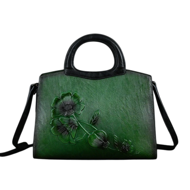 New retro women's bag Chinese style design for mom, practical one-shoulder handbag with large capacity, one piece for women
