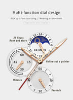 Men's Multi-Function Chronograph Quartz Watch
