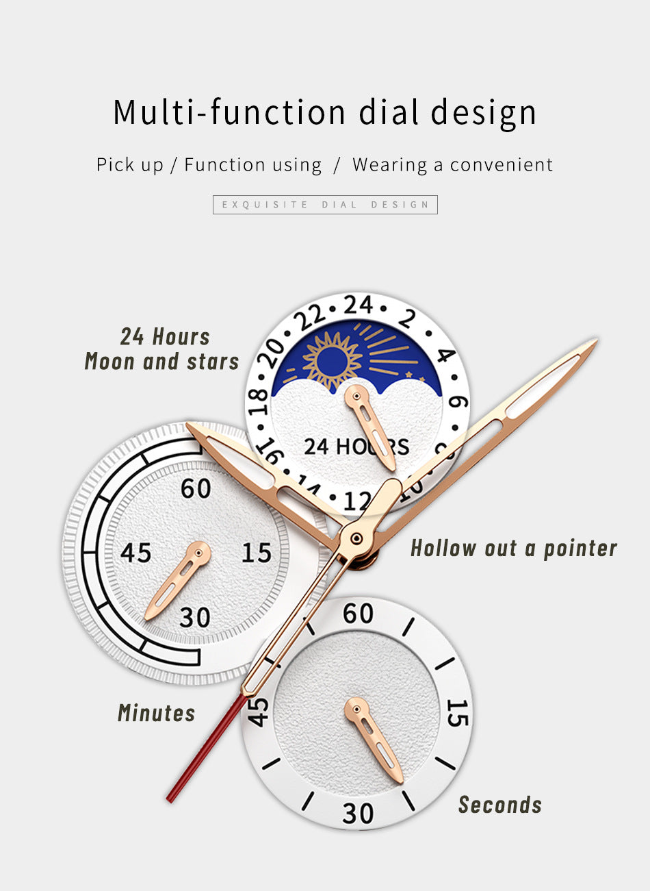 Men's Multi-Function Chronograph Quartz Watch