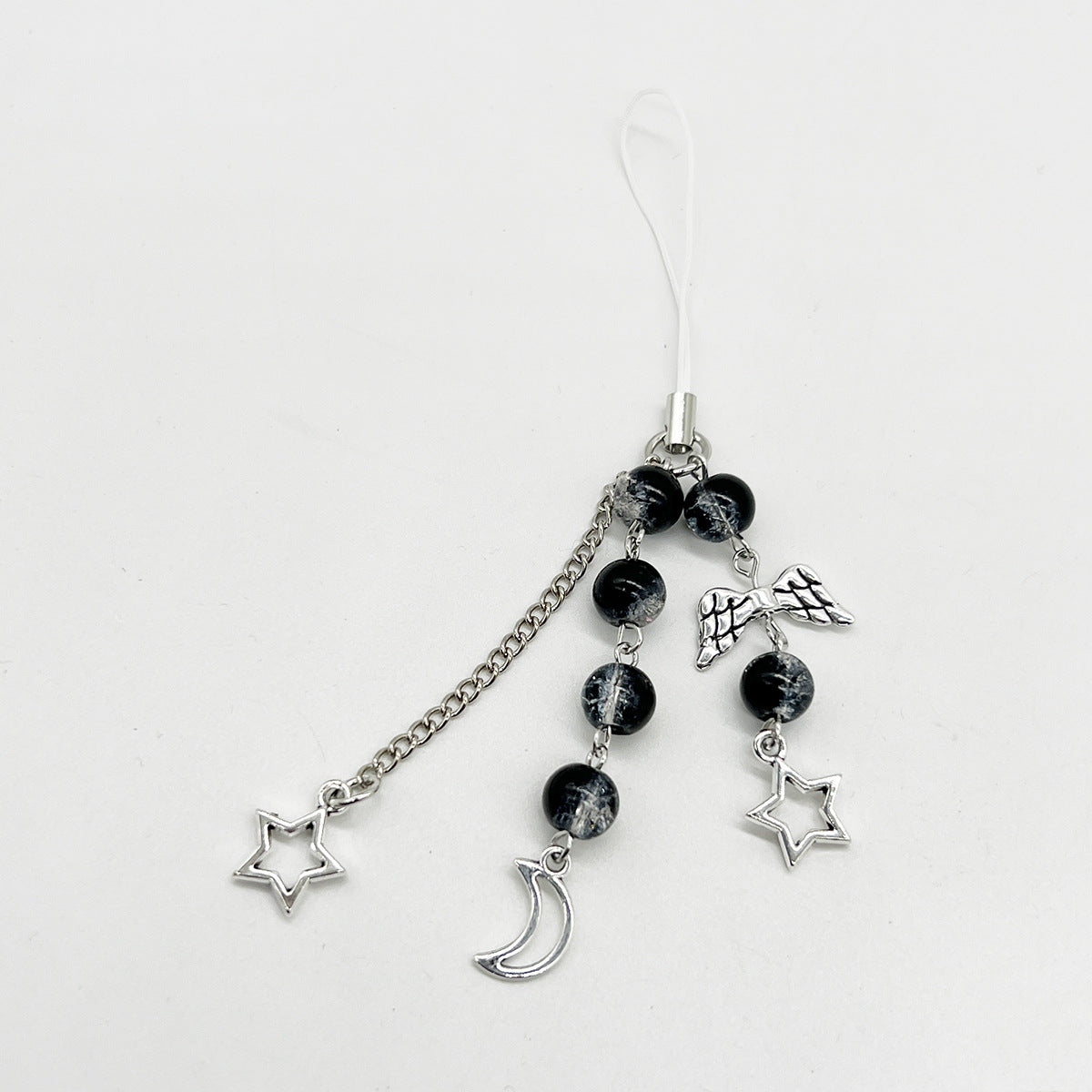 European and American cross-border bracelet couple bestie black and white dice hip-hop handmade guitar microphone five-pointed star hand jewelry