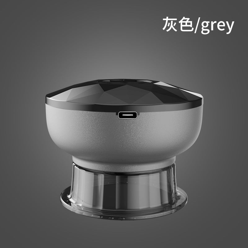USB electric scraping instrument hot compress intelligent breathing massager lazy portable meridian dredging massage instrument