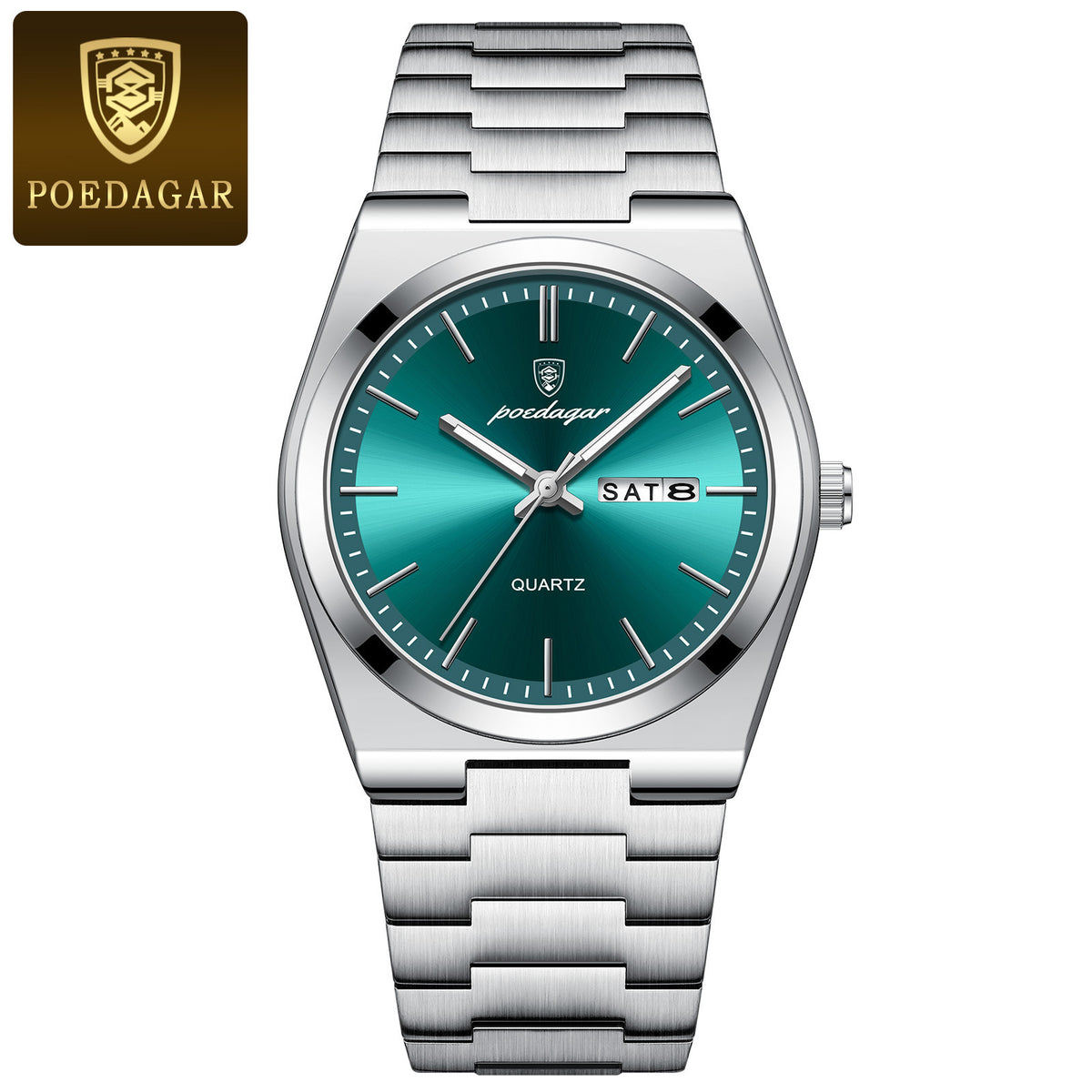 Men's Ultra-Thin Quartz Watch - Waterproof, Luminous
