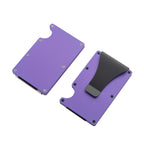 Aluminum Alloy Carbon Fiber Card Holder - RFID Blocking