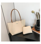 Large capacity hand-held mother-and-child tote bag for women 2024 new fashion shoulder bag cross-border foreign trade commuter bag