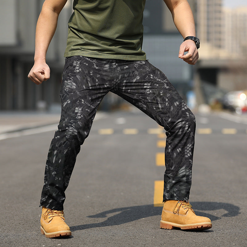 Men's IX9 Tactical Multi-Pocket Cargo Pants | Aladinae
