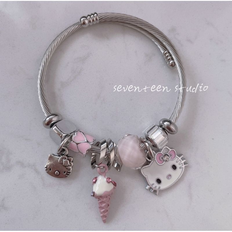Korea Dongdaemun small fresh crystal cute cat personality forest student best friend bracelet bracelet female bracelet bracelet