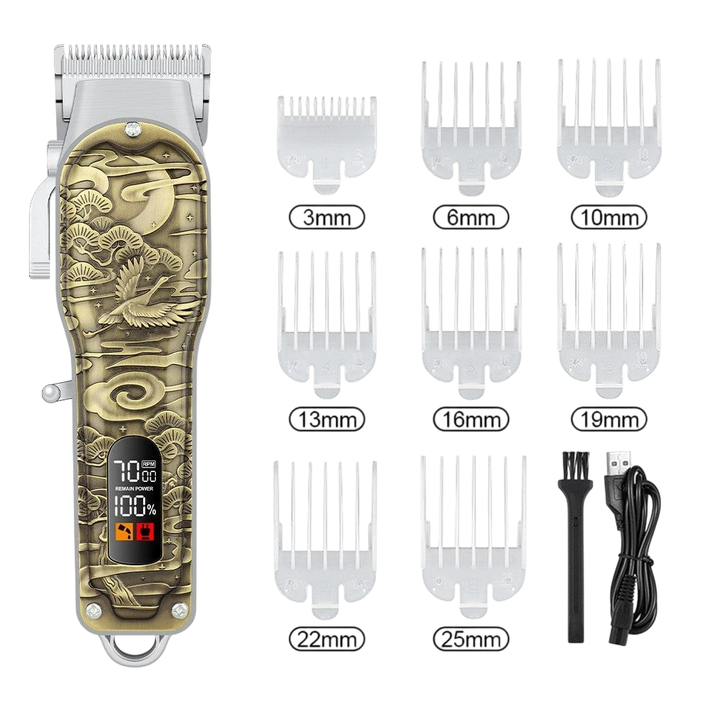 Professional Electric Hair Clipper – Rechargeable | Aladinae