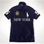 Men's Chicago Red Embroidered Polo Shirt | Aladinae