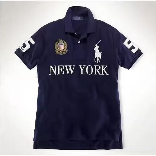 Men's Chicago Red Embroidered Polo Shirt | Aladinae