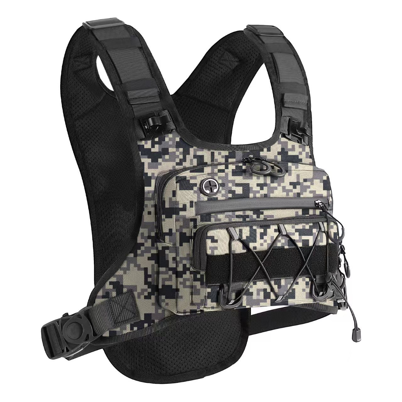 New tactical chest pack, multi-functional trail running bag, travel portable hiking bag, cycling backpack, Amazon bestseller.