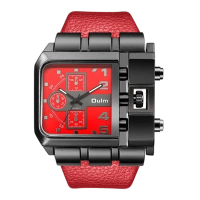 Oulm Men's Large Dial Quartz Watch | Aladinae
