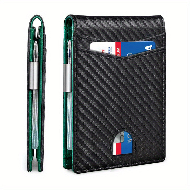 RFID Genuine Leather Card Holder – 12 Card Slots | Aladinae