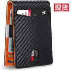 RFID Genuine Leather Card Holder – 12 Card Slots | Aladinae