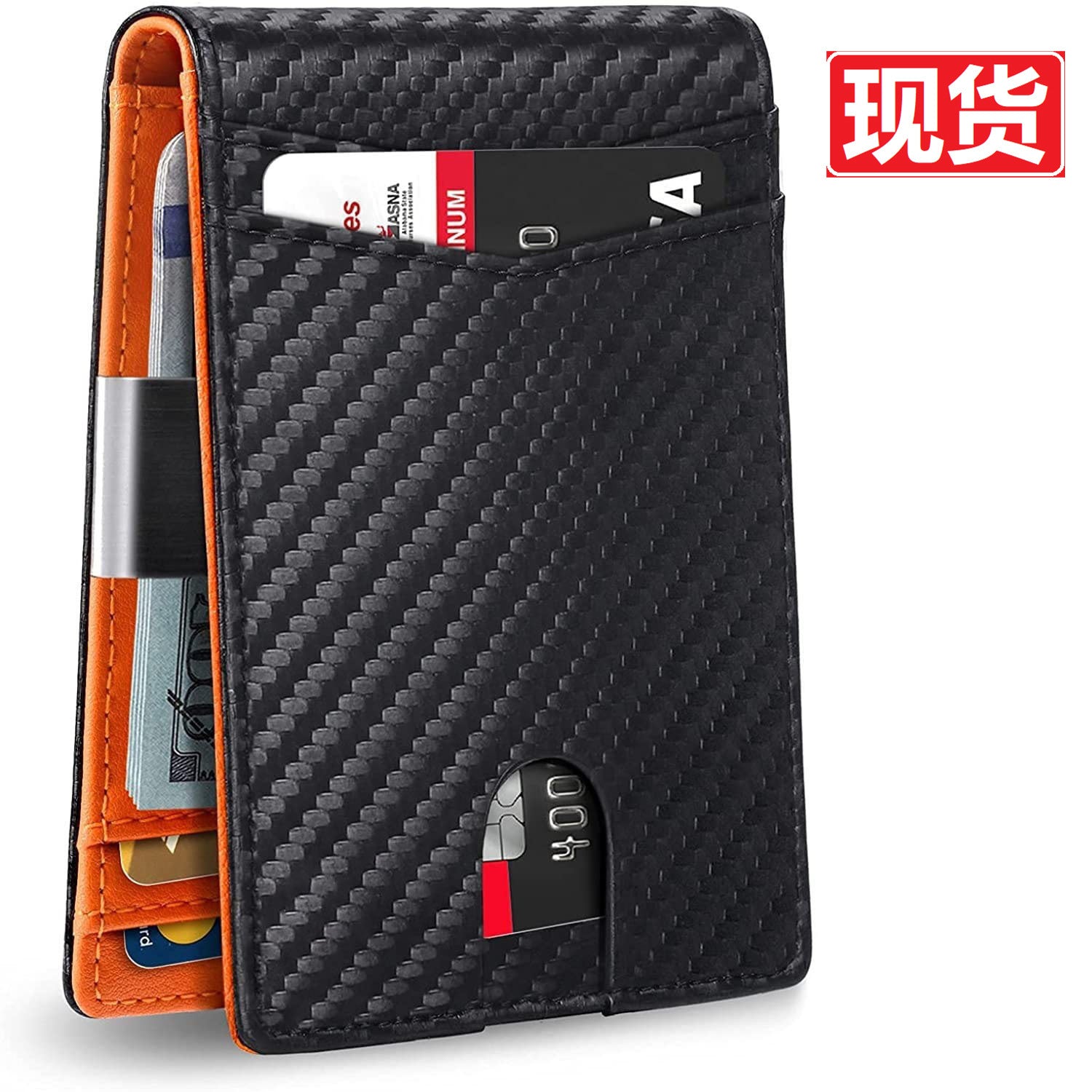 RFID Genuine Leather Card Holder – 12 Card Slots | Aladinae