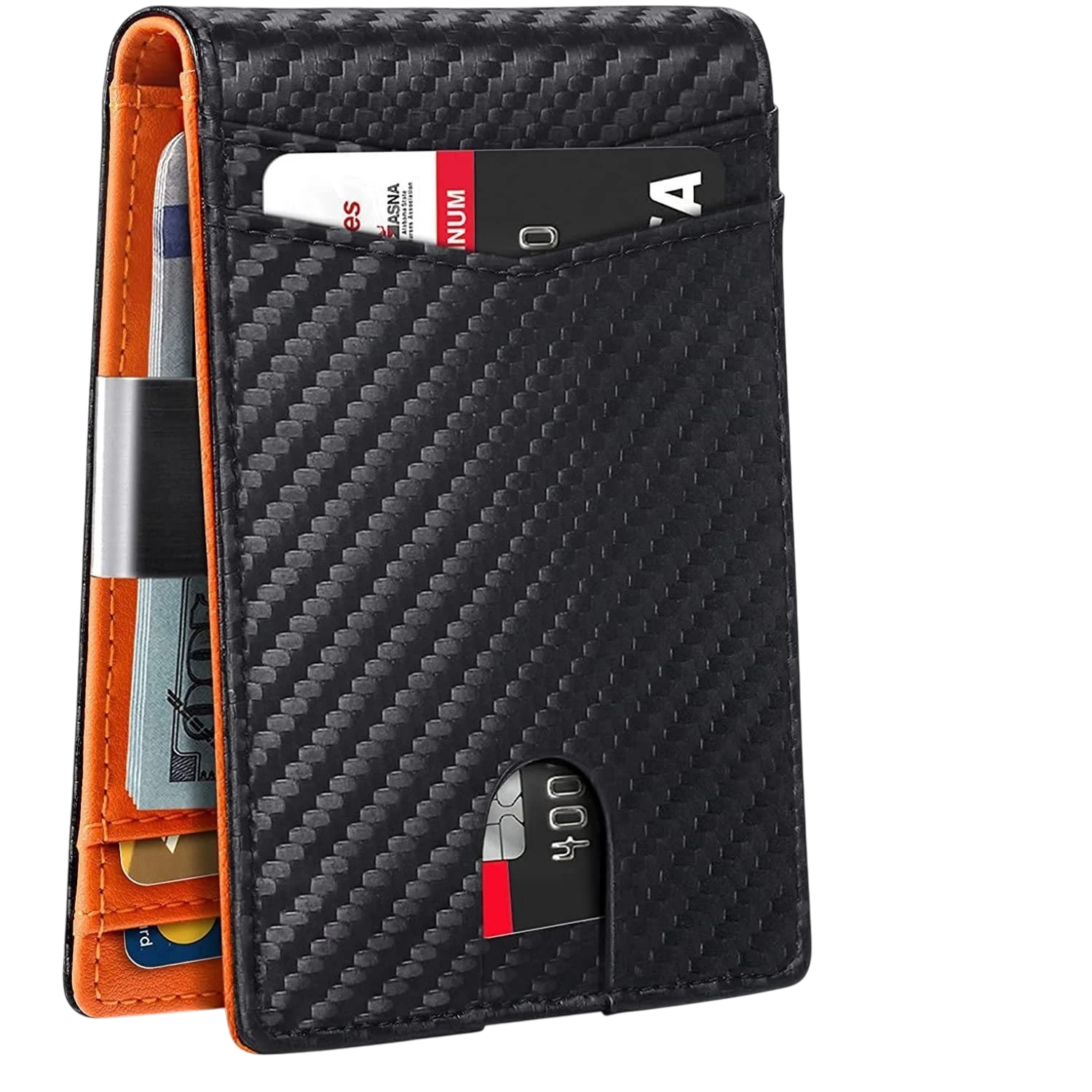 RFID Genuine Leather Card Holder – 12 Card Slots | Aladinae