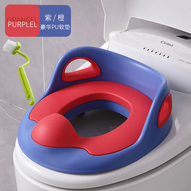 Children's toilet seat baby toilet seat children boys and girls enlarged toilet cushion infant toilet seat