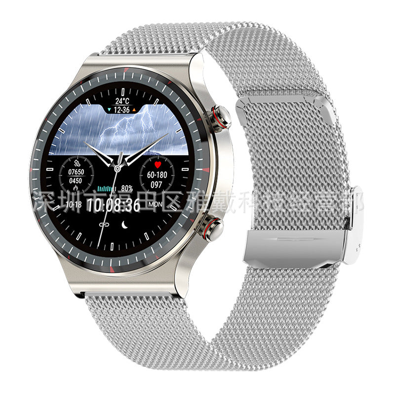 New G08 Smart Watch Body Temperature Heart Rate ECG Electrocardiogram Test Business Health Smart Bracelet Sports Watch