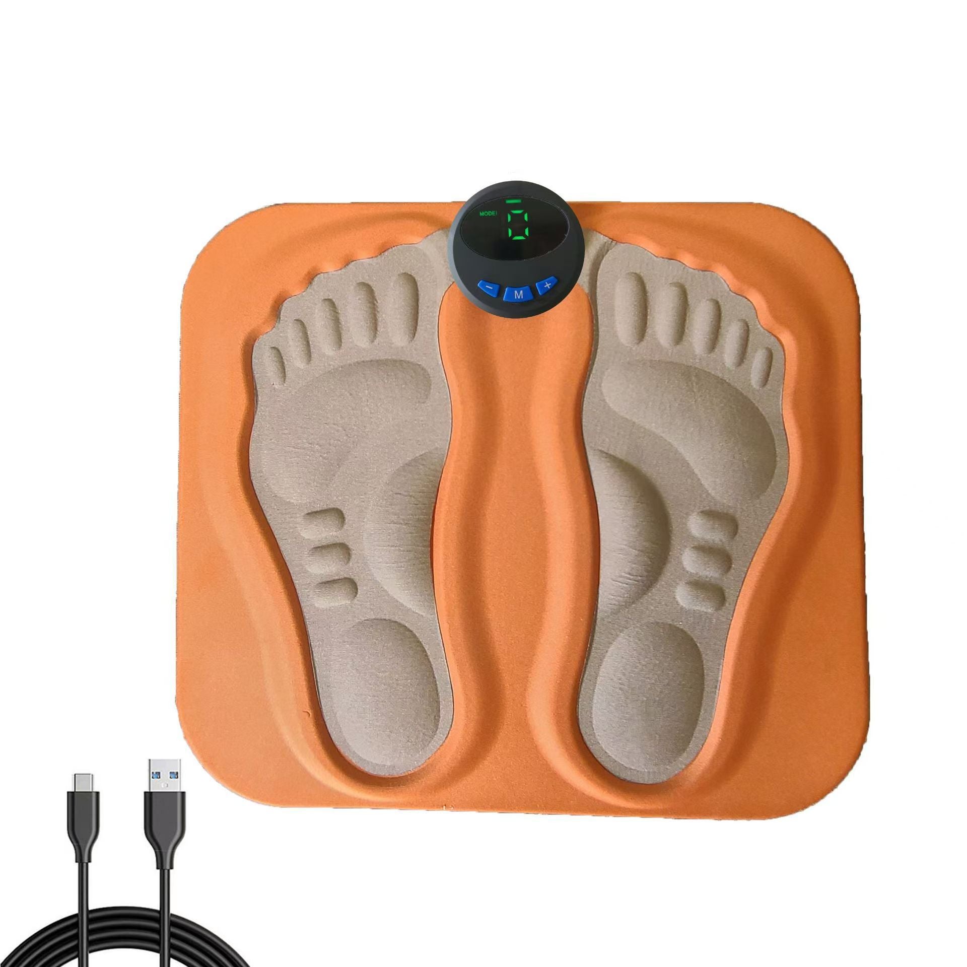 3D Foot Massager Foot Pad Microcurrent Pulse Calf Foot Massager EMS Microcurrent Foot Massage Pad