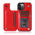 iPhone Wallet Case - Leather, Card Holder, Stand