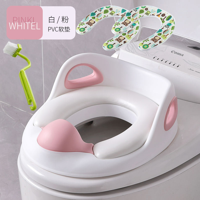 Children's toilet seat baby toilet seat children boys and girls enlarged toilet cushion infant toilet seat