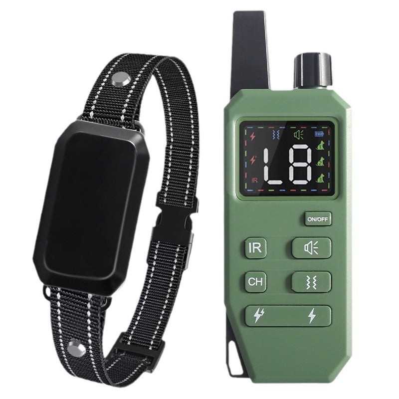 Amazon Remote Control Dog Trainer, Dog Barking Stopper, Pet Ultrasonic Vibration Electric Shock Collar, Anti-Barking Trainer