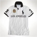 Men's Chicago Red Embroidered Polo Shirt | Aladinae