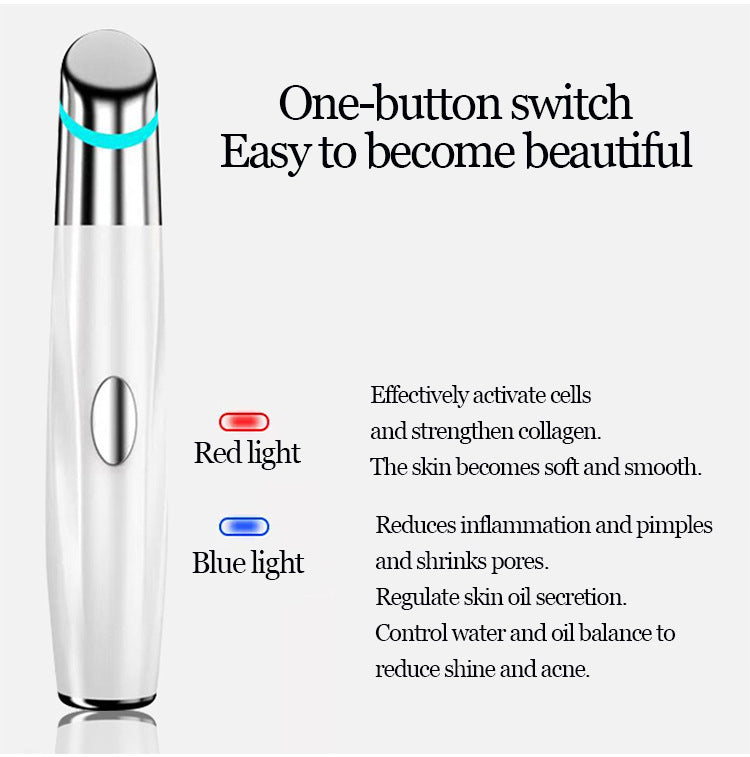 Eye massager, a home-use eye care vibrating beauty device, a gift item, an electric hot compress eye cream, and an eye massager.
