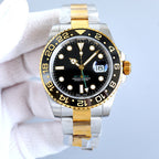 Cross-border GMT-Master II watch with steel band, Submariner, Yacht-Date watch, fully automatic mechanical waterproof watch