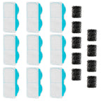 Amazon Pet Water Fountain Rectangular Dual-Wing Filter Cartridge Activated Carbon Resin Multi-Filter Cat Water Feeder Filter Cartridge