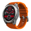 Men's Orange AMOLED GPS Smart Watch - Bluetooth Call