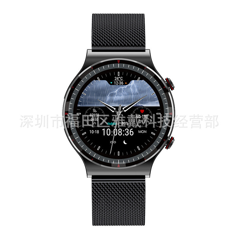 New G08 Smart Watch Body Temperature Heart Rate ECG Electrocardiogram Test Business Health Smart Bracelet Sports Watch