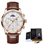 Men's Multi-Function Chronograph Quartz Watch