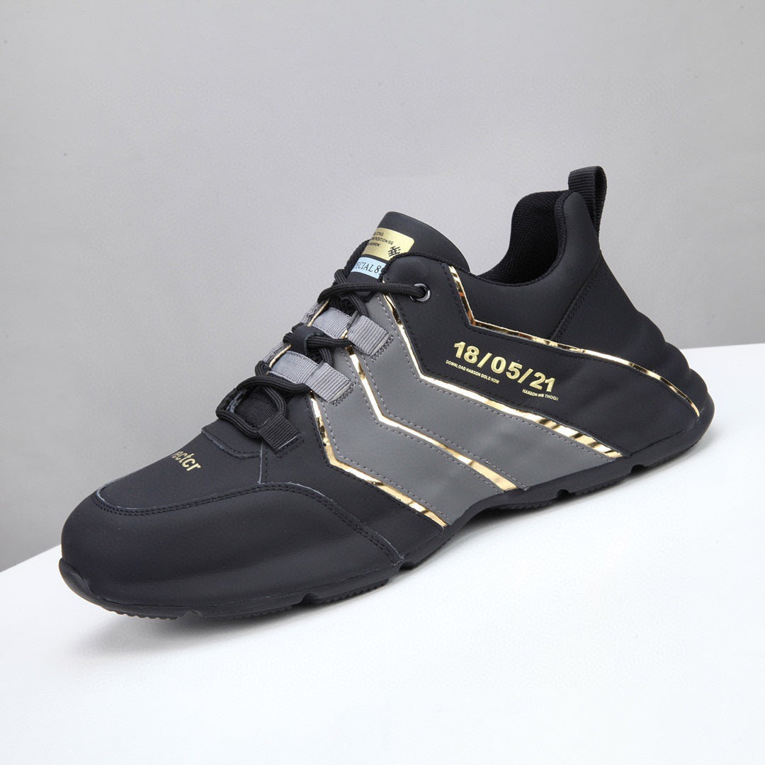 Men's Soft Leather Casual Sneakers