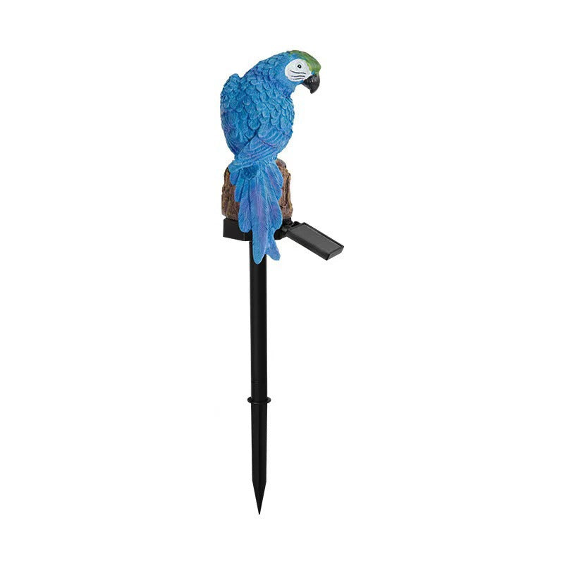 Amazon Solar Animal Statue Ornaments Outdoor Garden Statue Courtyard Landscape Decoration Owl Light Ground Plug