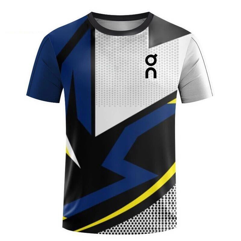 Men's Quick-Dry Mesh T-Shirt - Short Sleeve, Crew Neck