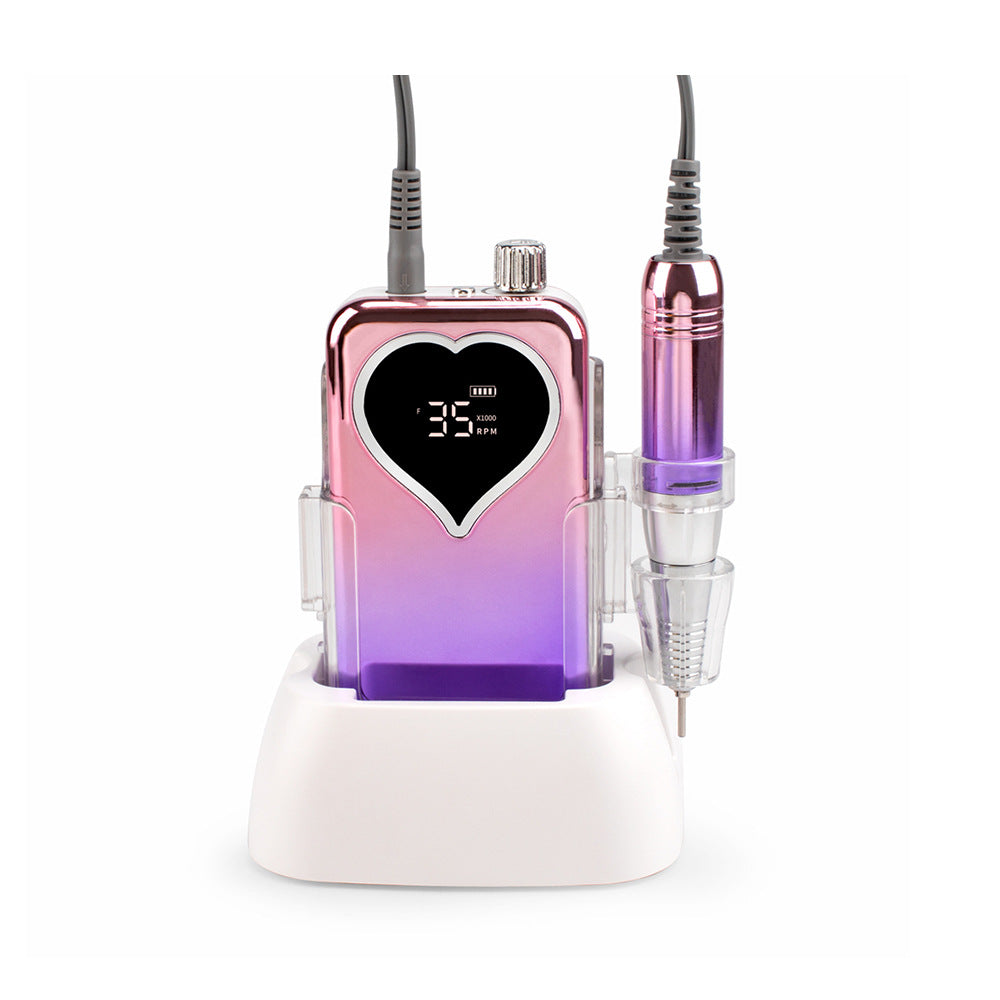 Simei bulk customized logo professional manicure portable battery-powered nail polish nail salon dedicated electric nail polish remover