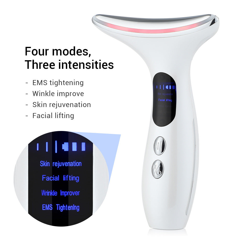 Cross-border beauty neck instrument neck line instrument neck massage instrument face lifting and firming beauty instrument v face instrument beauty instrument