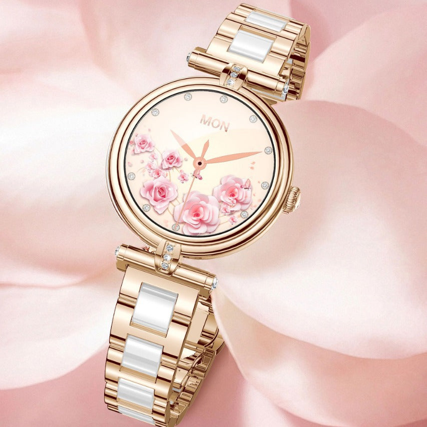 Women's Smart Watch - Bluetooth Call, Heart Rate