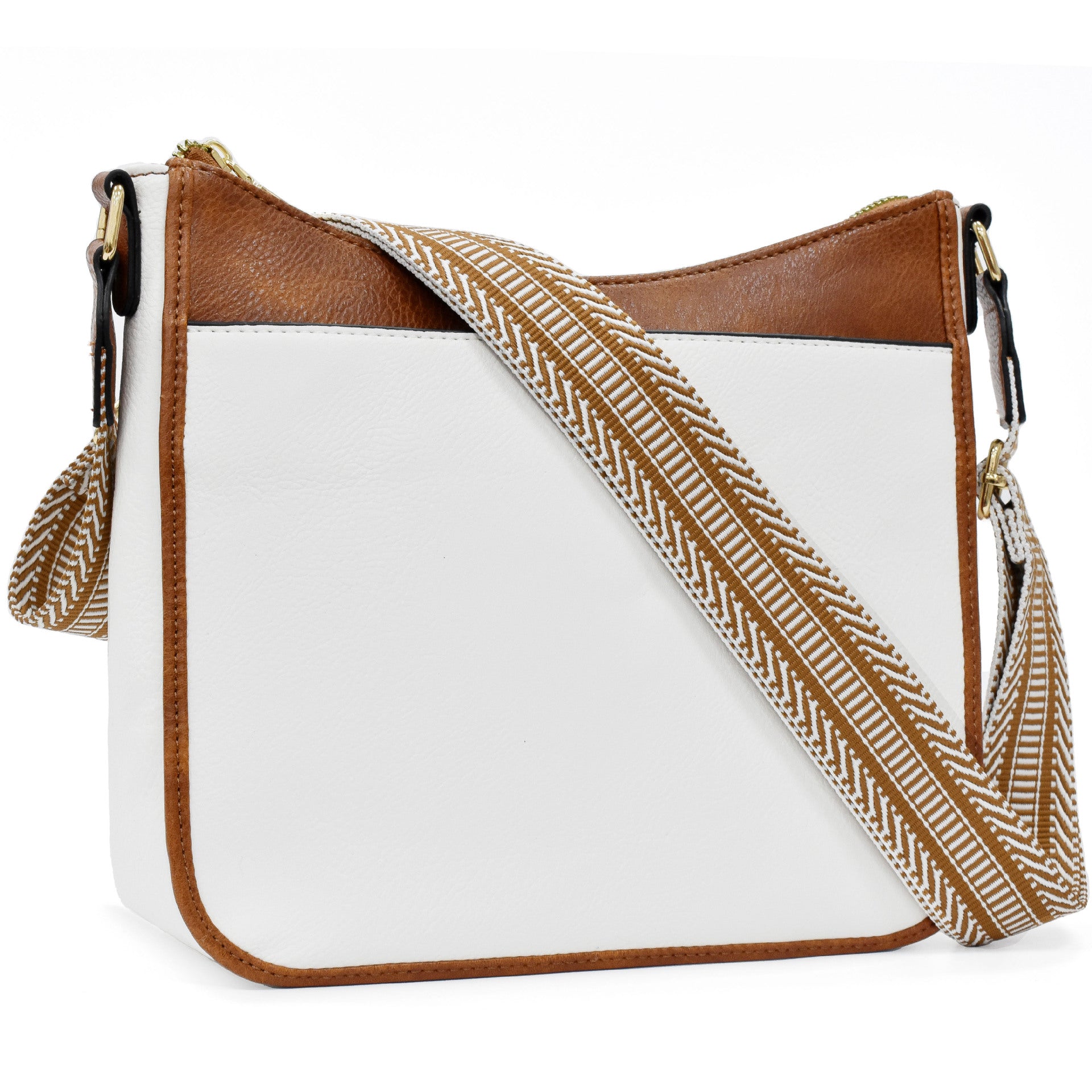 Amazon European and American retro solid color matching shoulder bag messenger bag webbing messenger bag shoulder strap large capacity multifunctional