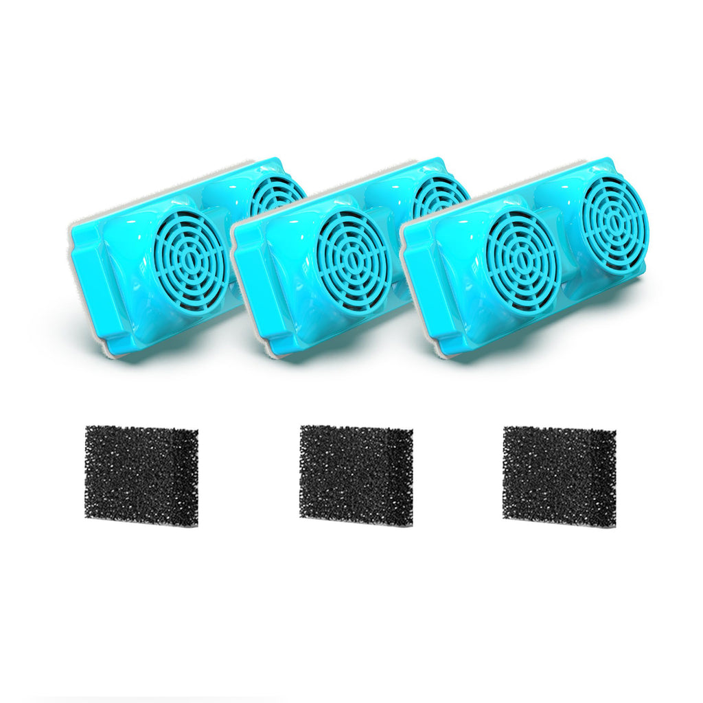 Amazon Pet Water Fountain Rectangular Dual-Wing Filter Cartridge Activated Carbon Resin Multi-Filter Cat Water Feeder Filter Cartridge