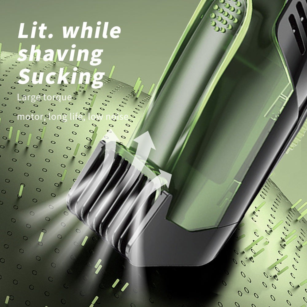 Automatic Hair Clipper with Suction & LCD Display | Aladinae