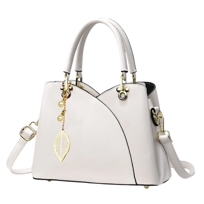 Fashion women's bag middle-aged mother's bag high-end atmosphere versatile shoulder messenger bag 2023 large capacity handbag trend